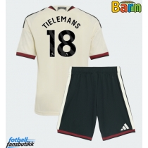 Manchester United Youri Tielemans #18 Tredjedraktsett Barn 2026-27 Kortermet (+ Korte bukser)
